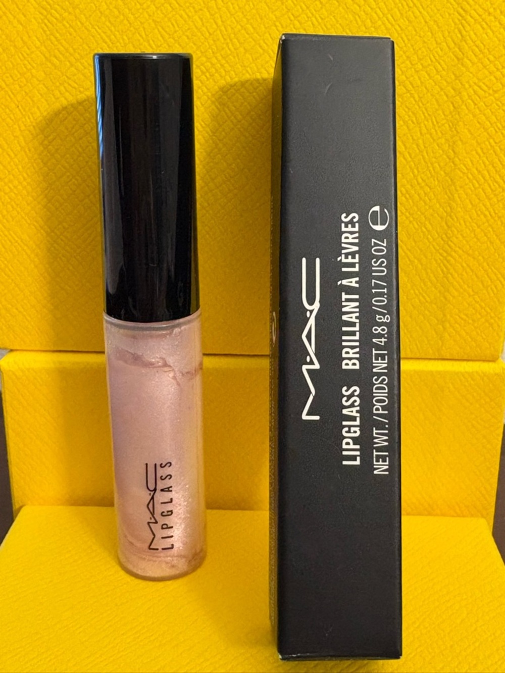 VINTAGE DISCONTINUED HTF NIB MAC Cosmetics Lipglass- FLEUR DE LIGHT